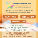 Banner Locandina Biblioteca